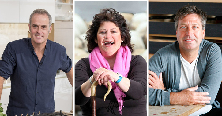 Celebrity Chef line up at Seaham Food Festival - phil Vickery, Rachel Green and John Torode